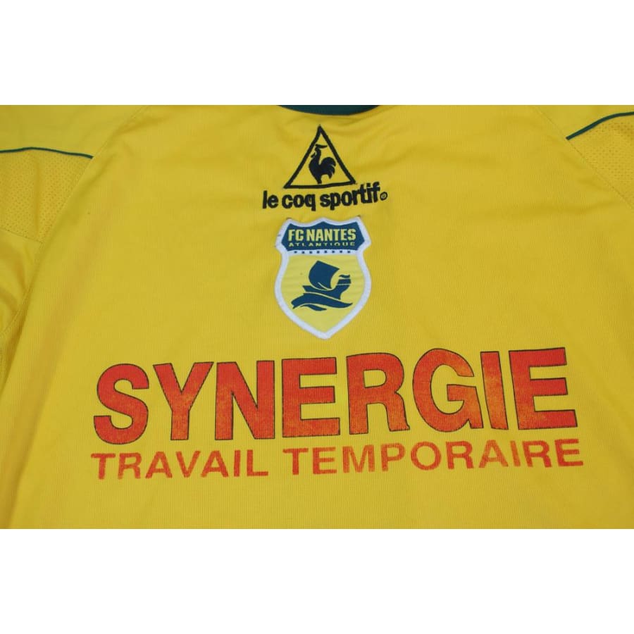 Maillot de football rétro domicile FC Nantes 2003-2004 - Le coq sportif - FC Nantes