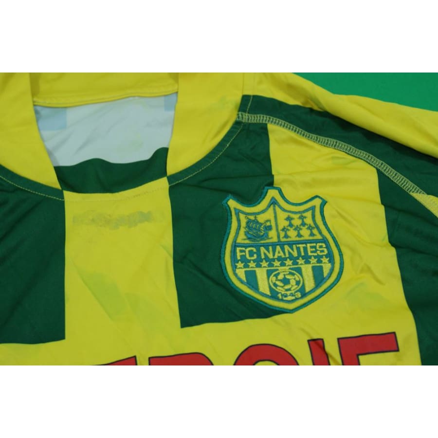 Maillot de football rétro domicile FC Nantes 2009-2010 - Kappa - FC Nantes