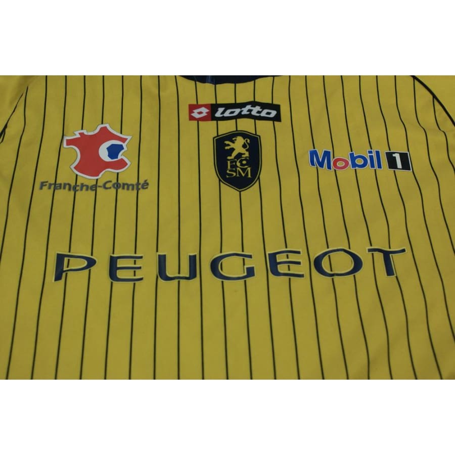 Maillot de football rétro domicile FC Sochaux-Montbéliard 2009-2010 - Lotto - FC Sochaux-Montbéliard