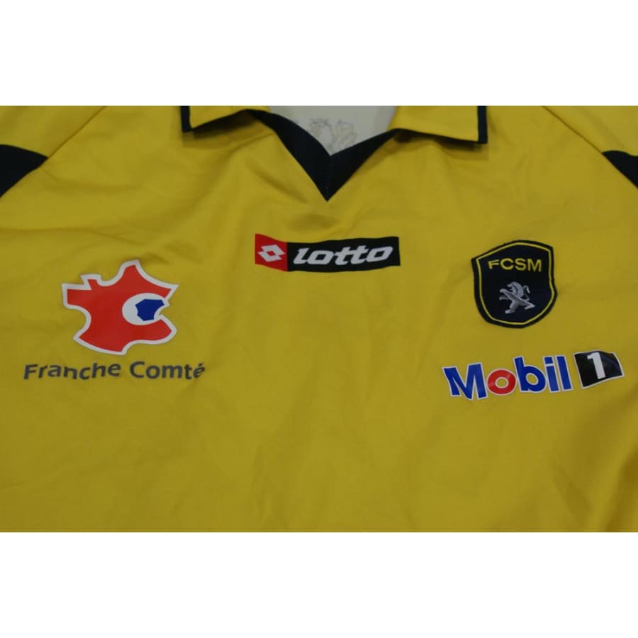 Maillot de football rétro domicile FC Sochaux-Montbéliard 2010-2011 - Lotto - FC Sochaux-Montbéliard