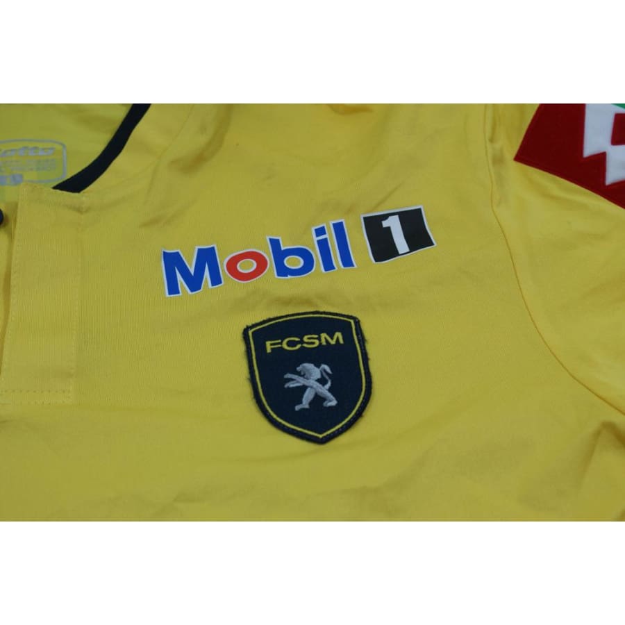 Maillot de football rétro domicile FC Sochaux-Montbéliard N°10 RUIZ 2013-2014 - Lotto - FC Sochaux-Montbéliard