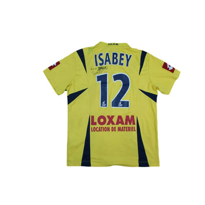 Maillot de football rétro domicile FC Sochaux-Montbéliard N°12 ISABEY 2006-2007 - Lotto - FC Sochaux-Montbéliard