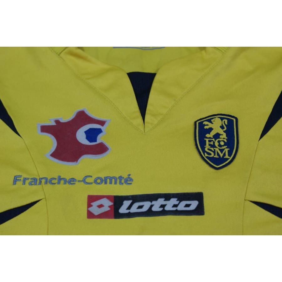 Maillot de football rétro domicile FC Sochaux-Montbéliard N°12 ISABEY 2006-2007 - Lotto - FC Sochaux-Montbéliard