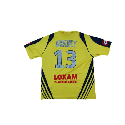 Maillot de football rétro domicile FC Sochaux-Montbéliard N°13 BRECHET 2007-2008 - Lotto - FC Sochaux-Montbéliard