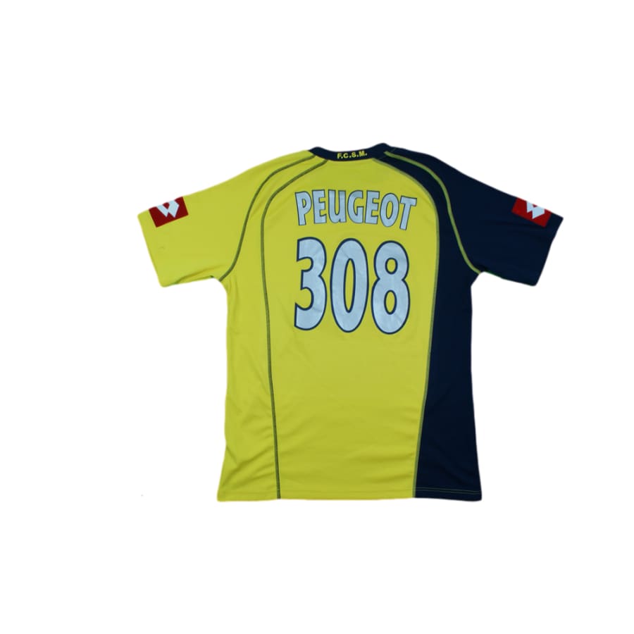 Maillot de football rétro domicile FC Sochaux-Montbéliard N°308 PEUGEOT 2005-2006 - Lotto - FC Sochaux-Montbéliard