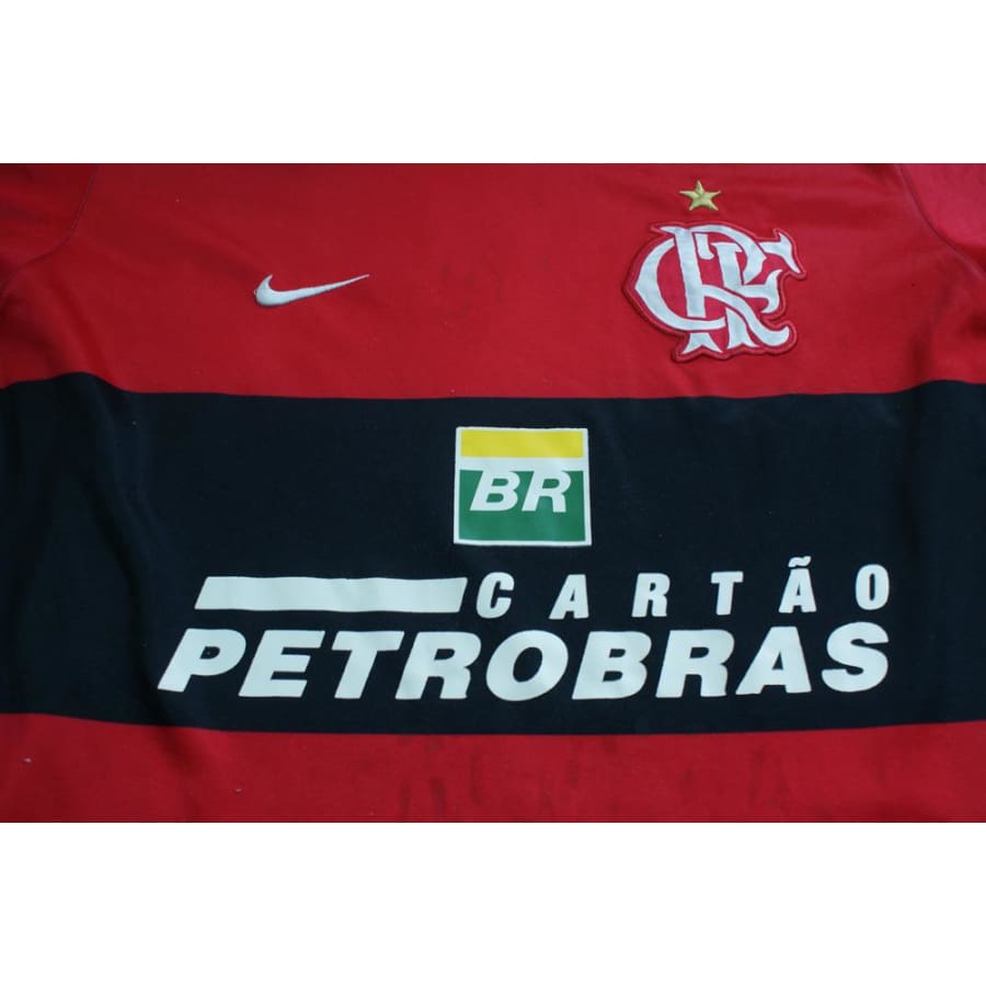 Maillot de football rétro domicile Flamengo années 2000 - Nike - Brésilien