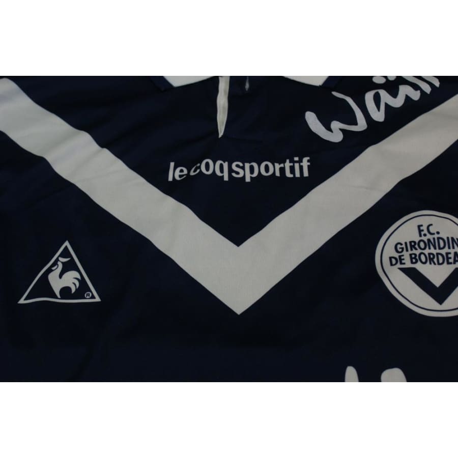 Maillot de football rétro domicile Girondins de Bordeaux N°27 JPP 1996-1997 - Le coq sportif - Girondins de Bordeaux