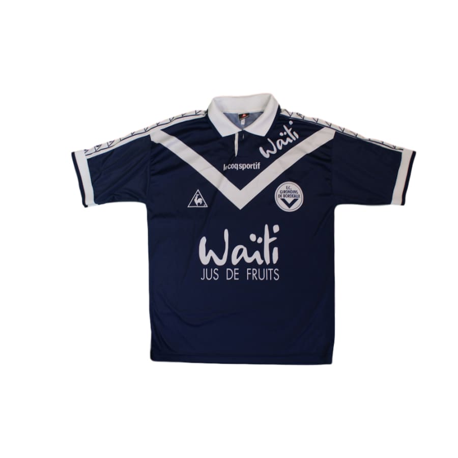 Maillot de football rétro domicile Girondins de Bordeaux N°27 JPP 1996-1997 - Le coq sportif - Girondins de Bordeaux