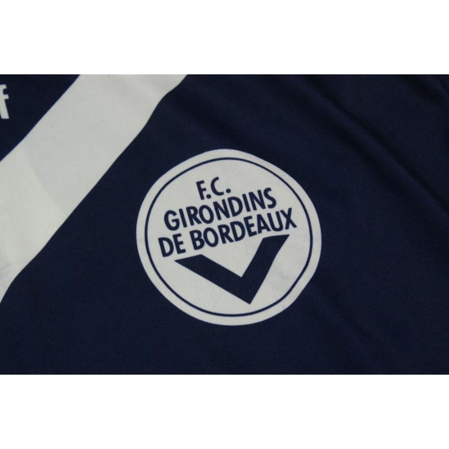 Maillot de football rétro domicile Girondins de Bordeaux N°27 PAPIN 1997-1998 - Le coq sportif - Girondins de Bordeaux