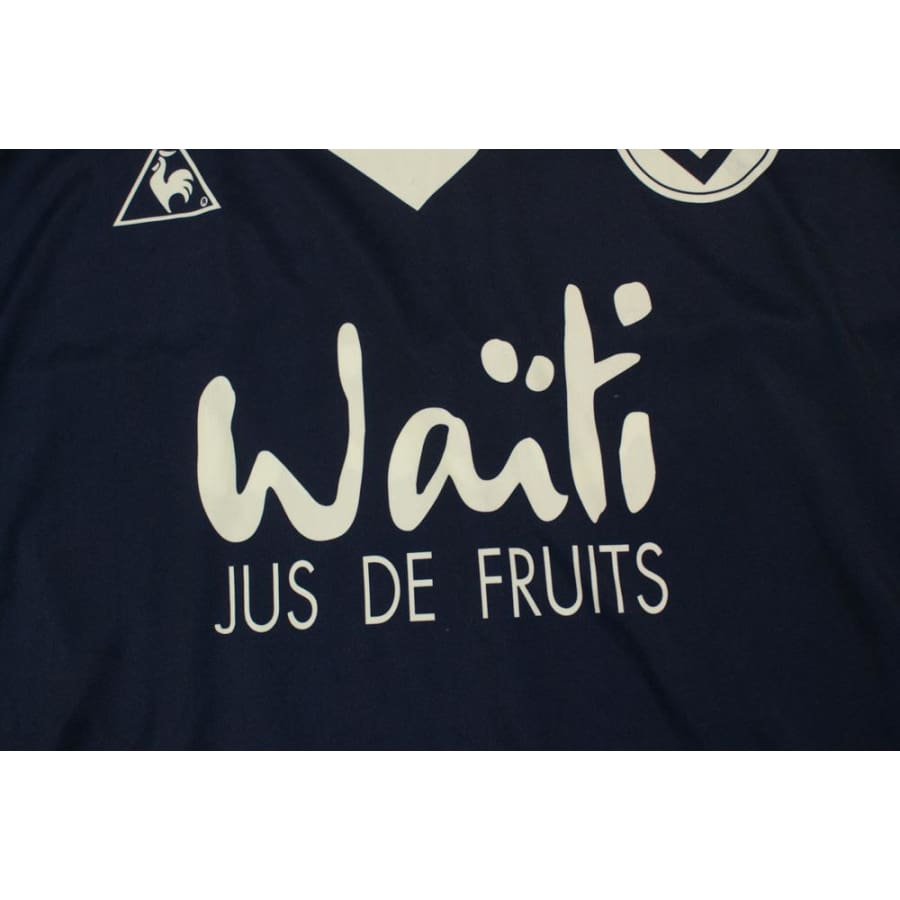 Maillot de football rétro domicile Girondins de Bordeaux N°27 PAPIN 1997-1998 - Le coq sportif - Girondins de Bordeaux