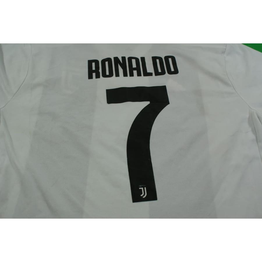 Maillot de football rétro domicile Juventus FC N°7 RONALDO 2018-2019 - Adidas - Juventus FC