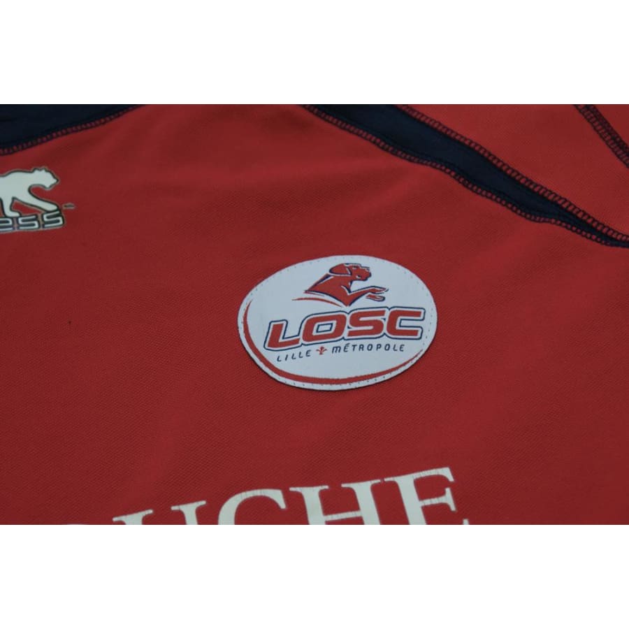 Maillot de football rétro domicile Lille LOSC 2006-2007 - Airness - LOSC