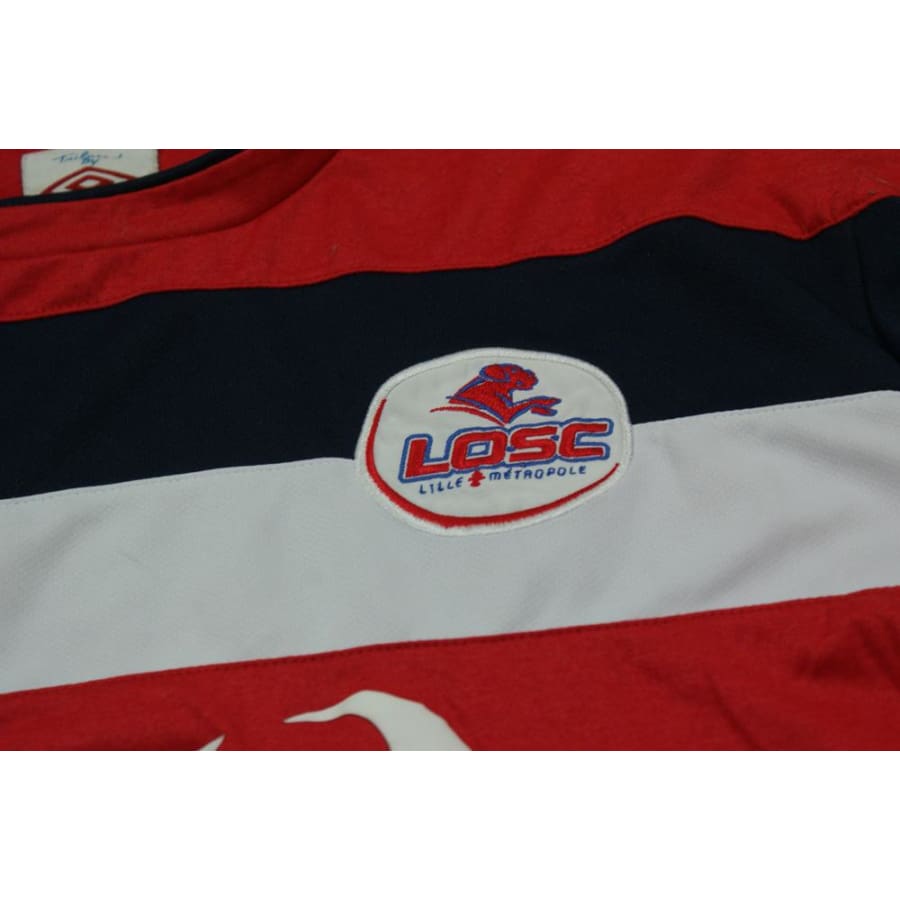 Maillot de football rétro domicile Lille LOSC 2011-2012 - Umbro - LOSC