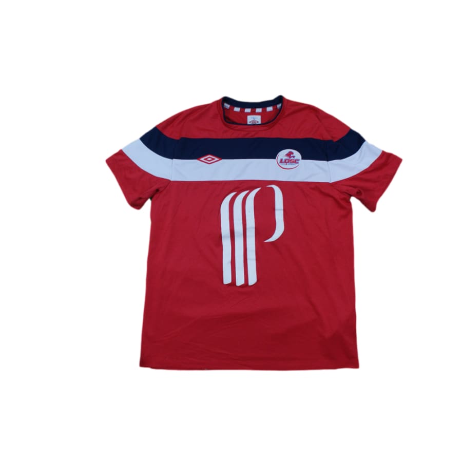 Maillot de football rétro domicile Lille LOSC 2011-2012 - Umbro - LOSC