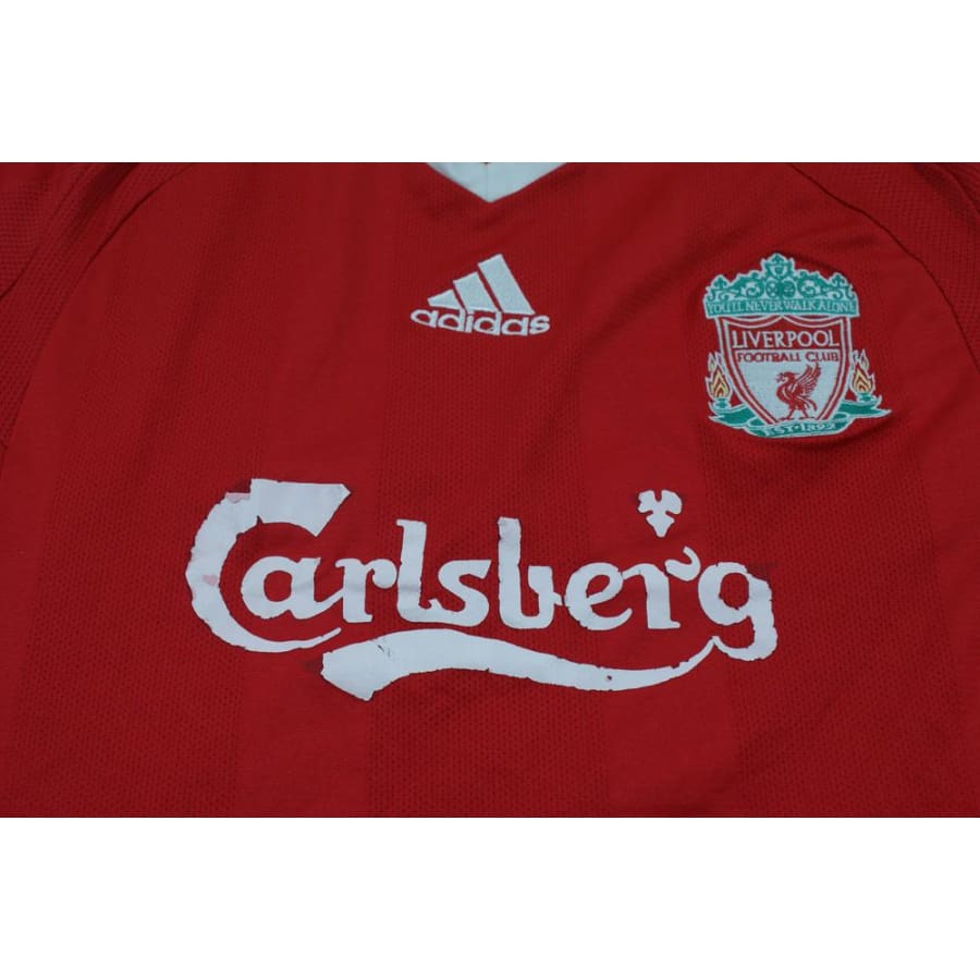 Maillot de football rétro domicile Liverpool FC N°9 TORRES 2008-2009 - Adidas - FC Liverpool