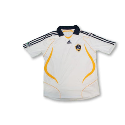 Maillot de football rétro domicile Los Angeles Galaxy N°23 BECKHAM 2007-2008 - Adidas - Américain