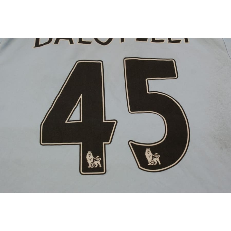 Maillot de football rétro domicile Manchester City N°45 Balotelli 2012-2013 - Umbro - Manchester City