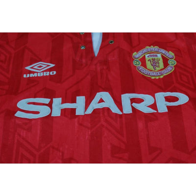 Maillot de football rétro domicile Manchester United 1992-1993 - Umbro - Manchester United