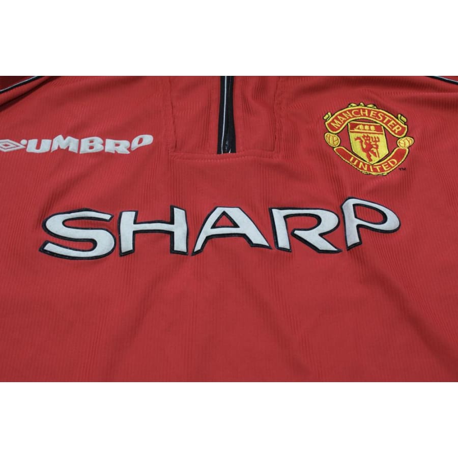 Maillot de football rétro domicile Manchester United 1998-1999 - Umbro - Manchester United