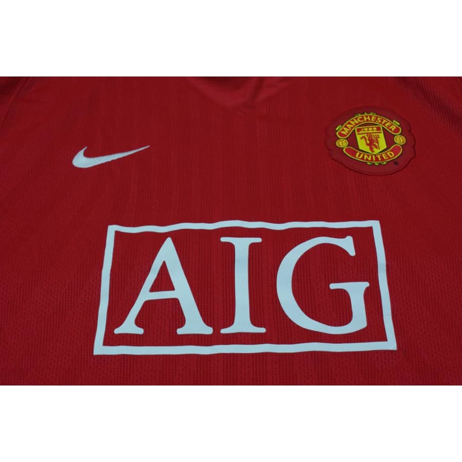 Maillot de football rétro domicile Manchester United 2008-2009 - Nike - Manchester United