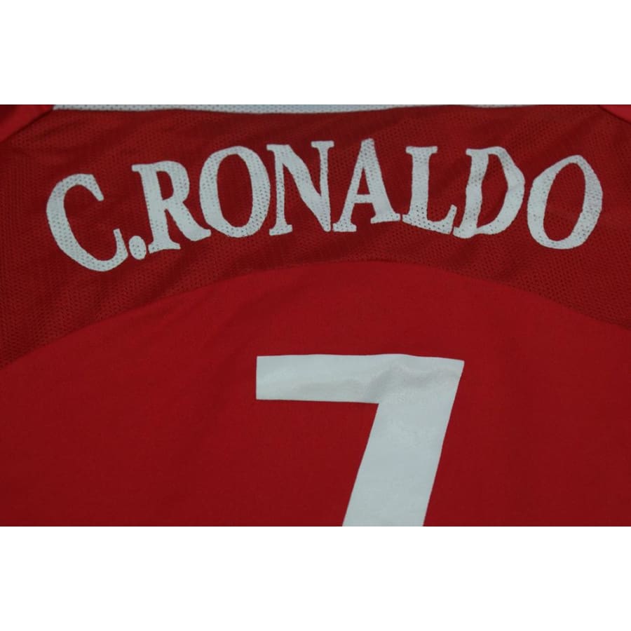 Maillot de football rétro domicile Manchester United N°7 C.RONALDO 2005-2006 - Nike - Manchester United