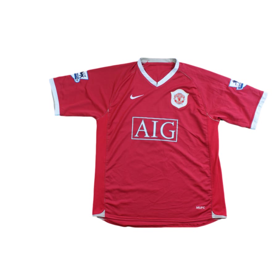 Maillot de football rétro domicile Manchester United N°7 RONALDO 2006-2007 - Nike - Manchester United