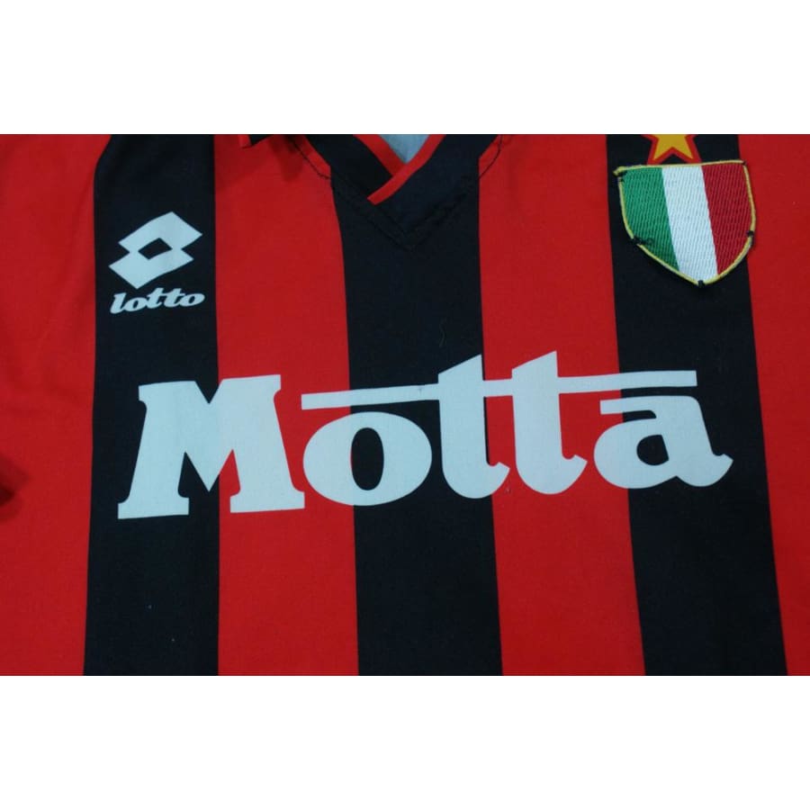 Maillot de football rétro domicile Milan AC 1993-1994 - Lotto - Milan AC