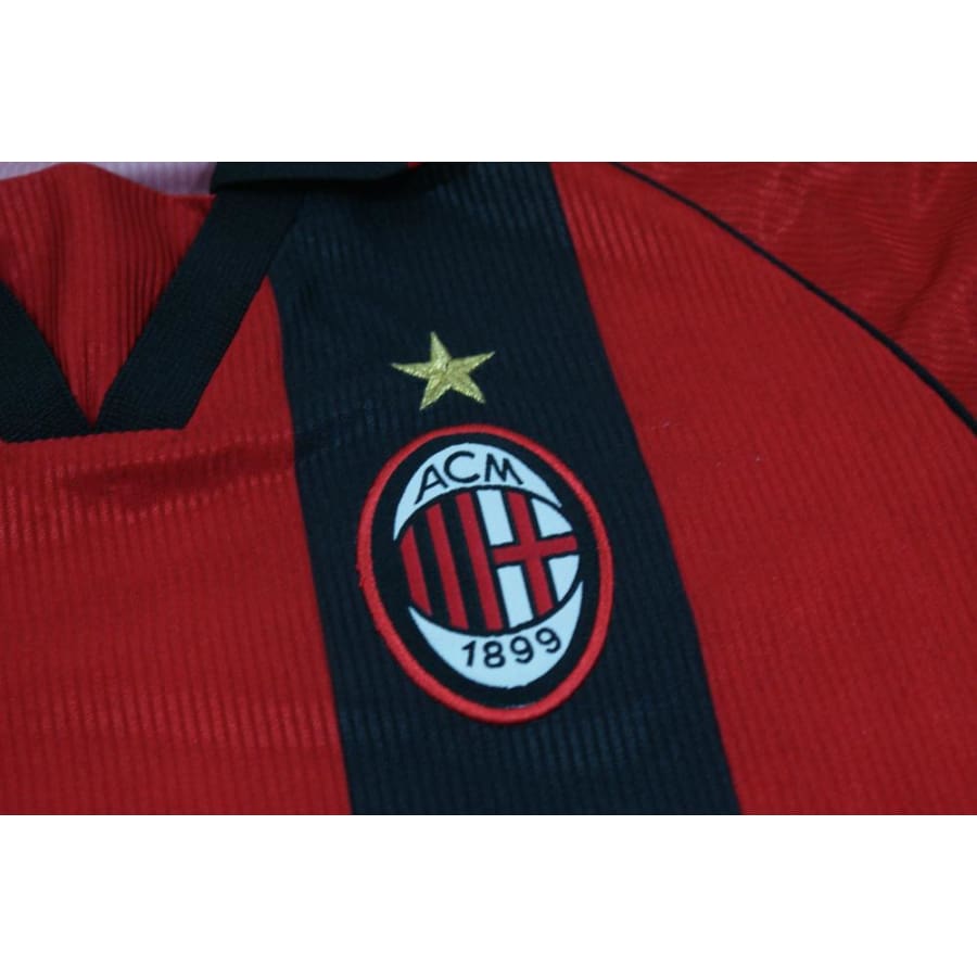 Maillot de football rétro domicile Milan AC 1998-1999 - Adidas - Milan AC