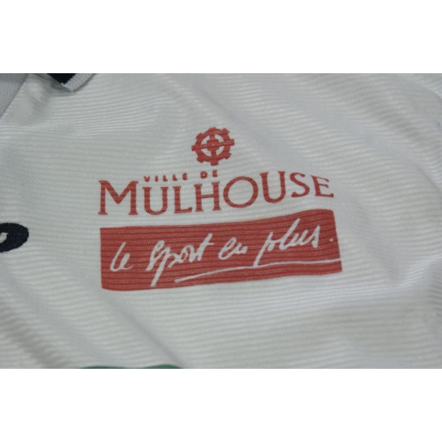 Maillot de football rétro domicile Mulhouse N°5 années 1990 - Lotto - Autres championnats