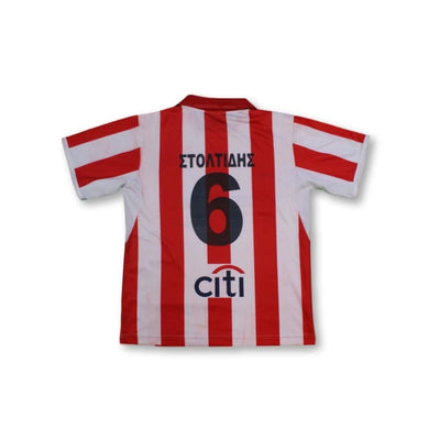 Maillot de football rétro domicile Olympiakos N°6 2004-2005 - Umbro - Grecque