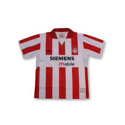 Maillot de football rétro domicile Olympiakos N°6 2004-2005 - Umbro - Grecque