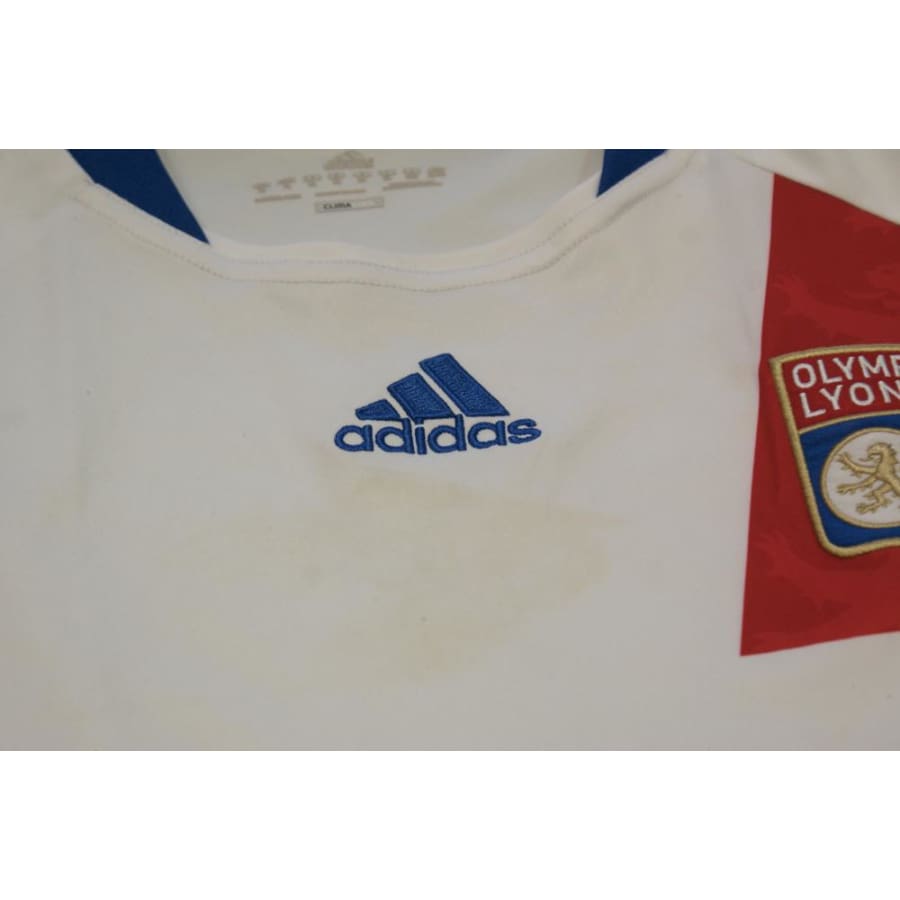 Maillot de football rétro domicile Olympique Lyonnais 2010-2011 - Adidas - Olympique Lyonnais