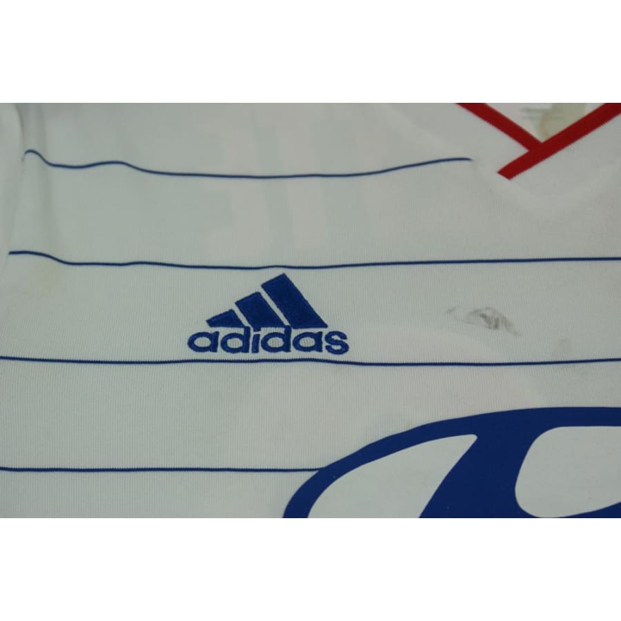 Maillot de football rétro domicile Olympique Lyonnais N°10 LACAZETTE 2014-2015 - Adidas - Olympique Lyonnais