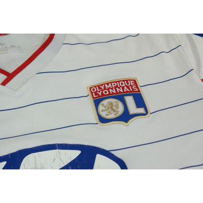 Maillot de football rétro domicile Olympique Lyonnais N°10 LACAZETTE 2014-2015 - Adidas - Olympique Lyonnais