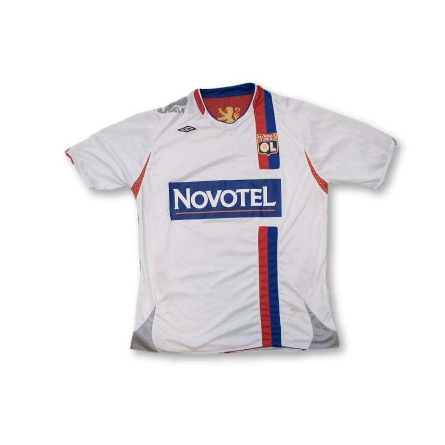 Maillot de football retro domicile Olympique Lyonnais N°8 JUNINHO 2006-2007 - Umbro - Olympique Lyonnais