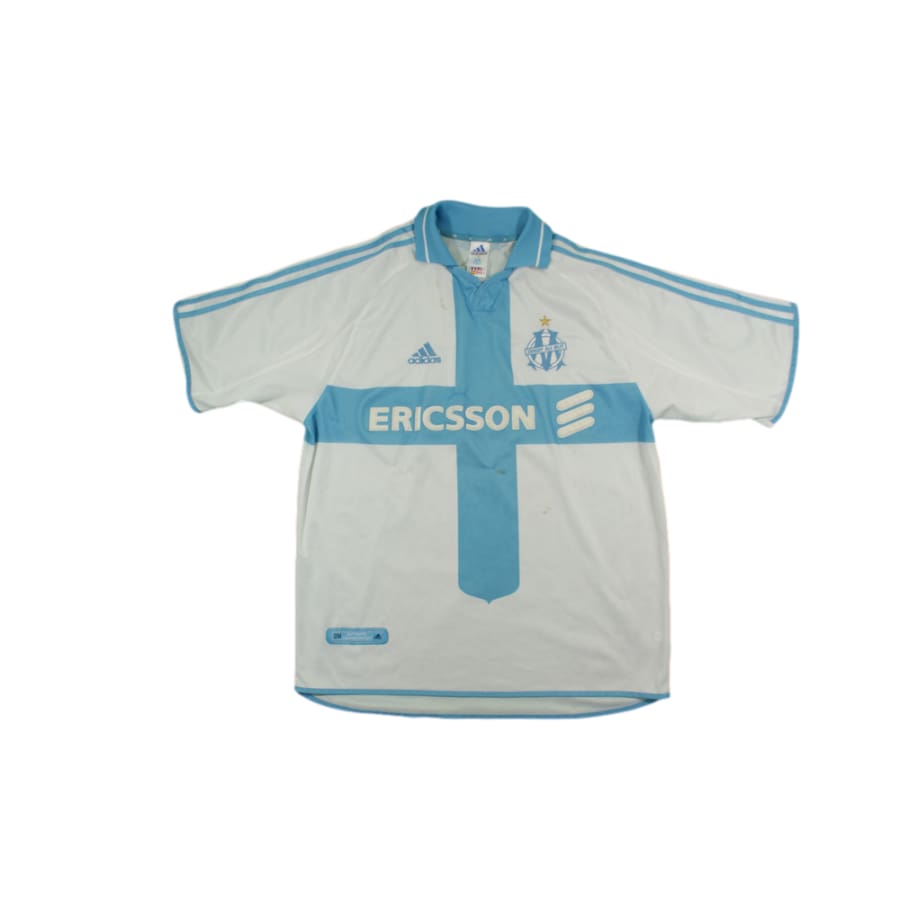 Maillot de football rétro domicile Olympique de Marseille 2000-2001 - Adidas - Olympique de Marseille