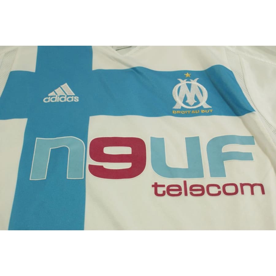 Maillot de football rétro domicile Olympique de Marseille 2004-2005 - Adidas - Olympique de Marseille