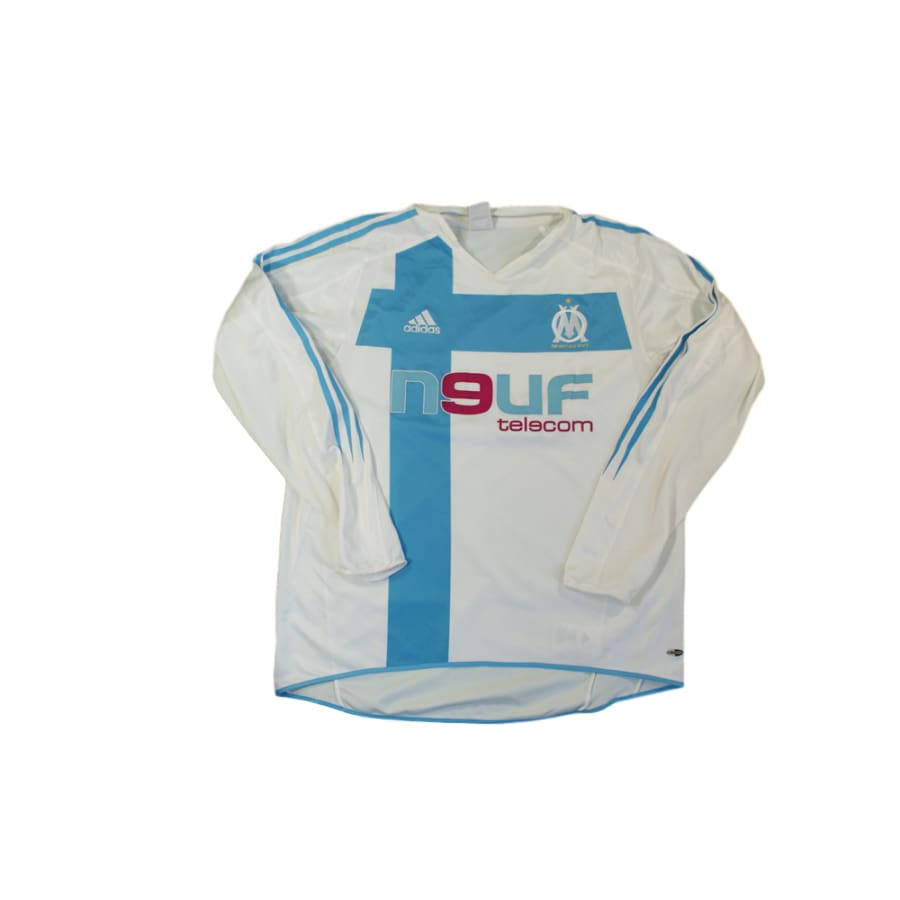 Maillot de football rétro domicile Olympique de Marseille 2004-2005 - Adidas - Olympique de Marseille