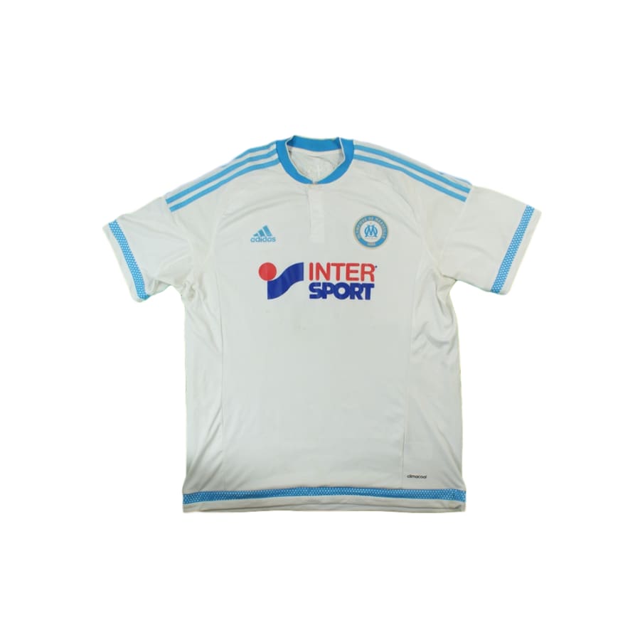 Maillot de football rétro domicile Olympique de Marseille N°10 LASS 2015-2016 - Adidas - Olympique de Marseille