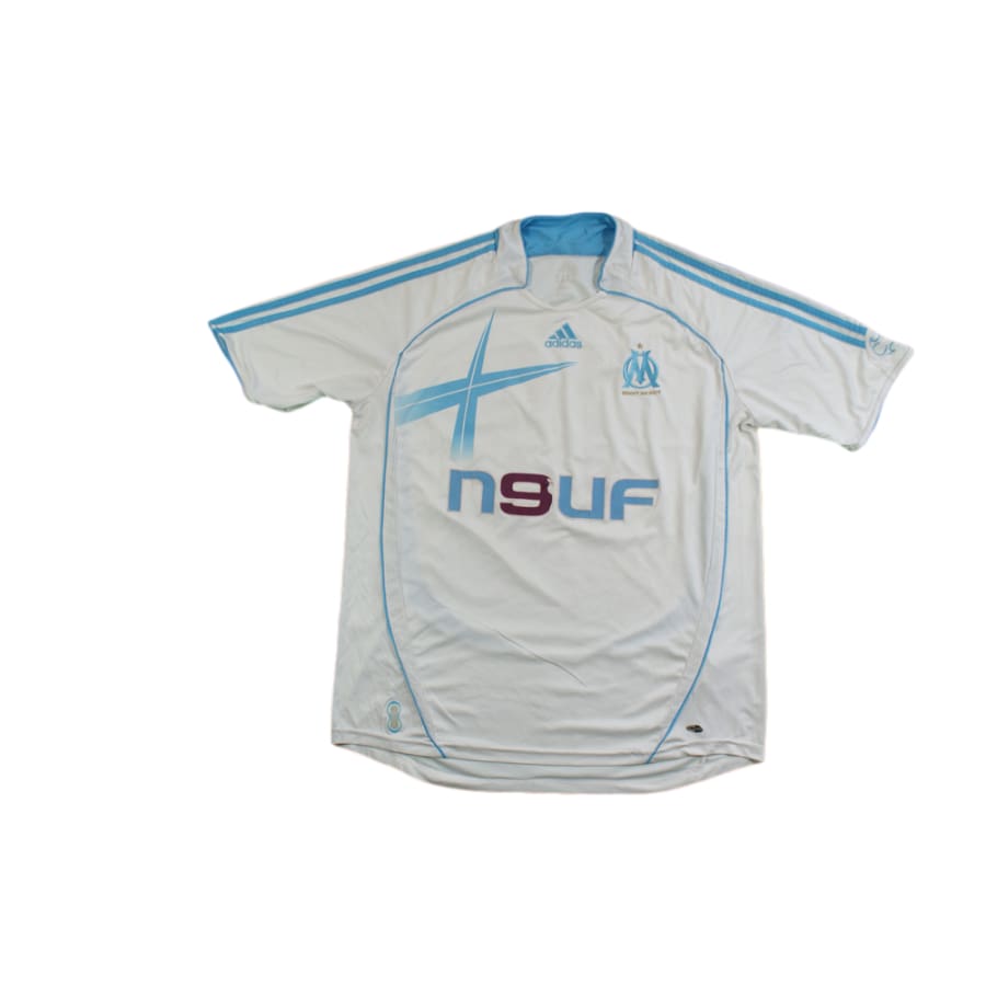 Maillot de football rétro domicile Olympique de Marseille N°13 2006-2007 - Adidas - Olympique de Marseille