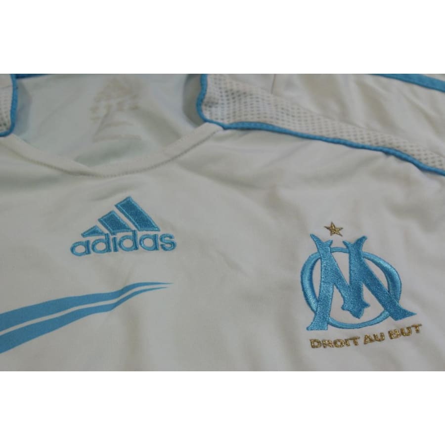 Maillot de football rétro domicile Olympique de Marseille N°13 2006-2007 - Adidas - Olympique de Marseille