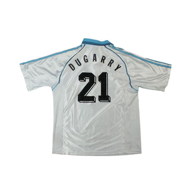 Maillot de football rétro domicile Olympique de Marseille N°21 DUGARRY 1999-2000 - Adidas - Olympique de Marseille