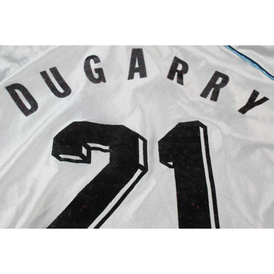 Maillot de football rétro domicile Olympique de Marseille N°21 DUGARRY 1999-2000 - Adidas - Olympique de Marseille