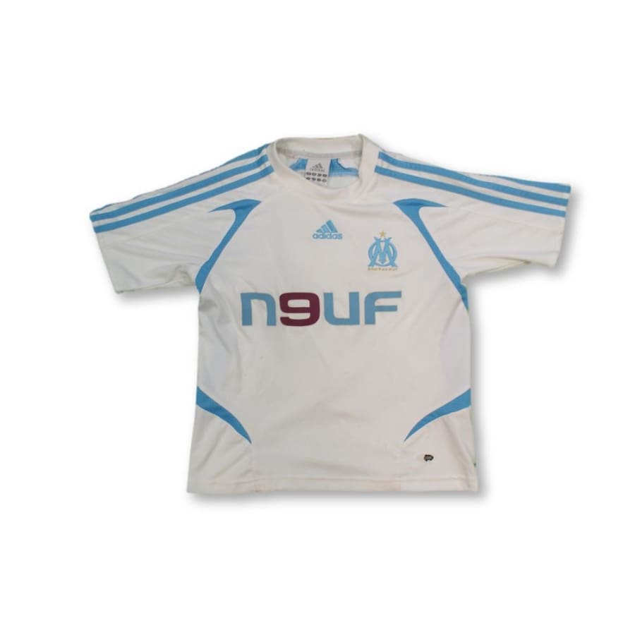 Maillot de football rétro domicile Olympique de Marseille N°22 NASRI 2007-2008 - Adidas - Olympique de Marseille