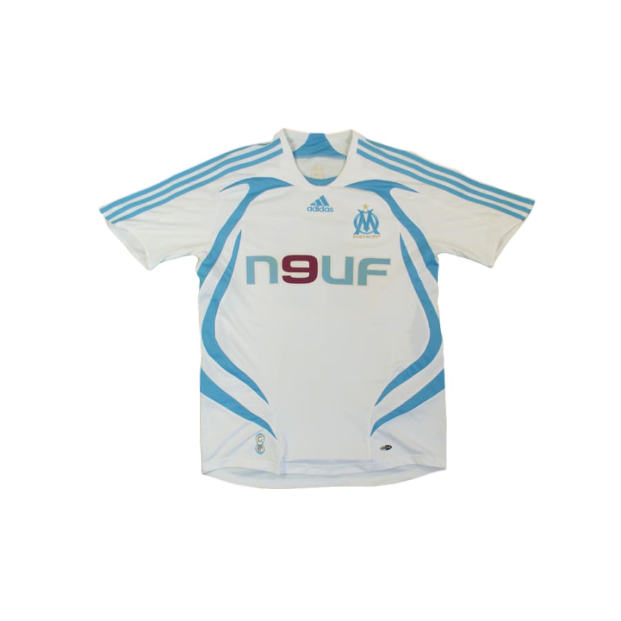 Maillot de football rétro domicile Olympique de Marseille N°22 NASRI 2007-2008 - Adidas - Olympique de Marseille