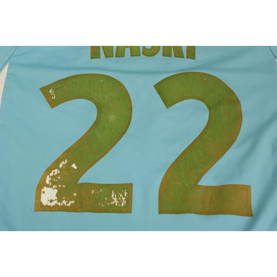 Maillot de football rétro domicile Olympique de Marseille N°22 NASRI 2007-2008 - Adidas - Olympique de Marseille