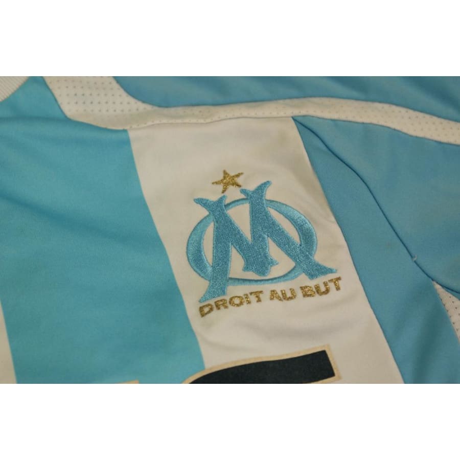 Maillot de football rétro domicile Olympique de Marseille N°22 NASRI 2007-2008 - Adidas - Olympique de Marseille