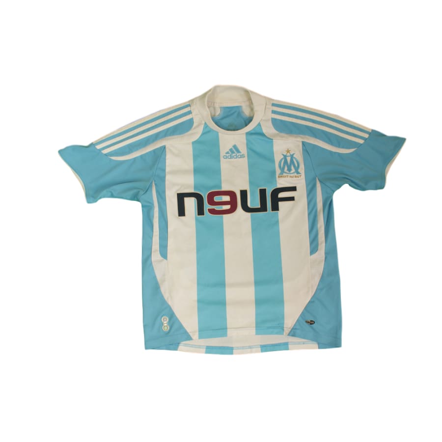 Maillot de football rétro domicile Olympique de Marseille N°22 NASRI 2007-2008 - Adidas - Olympique de Marseille