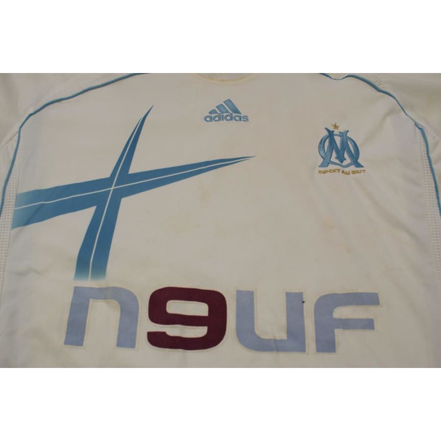 Maillot de football retro domicile Olympique de Marseille N°9 CISSE 2006-2007 - Adidas - Olympique de Marseille