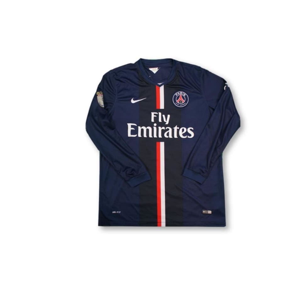 Maillot de football rétro domicile Paris Saint-Germain N°28 BAHEBECK 2014-2015 - Nike - Paris Saint-Germain